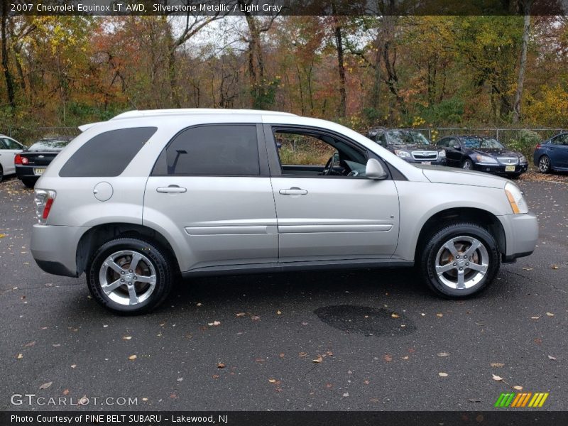 Silverstone Metallic / Light Gray 2007 Chevrolet Equinox LT AWD