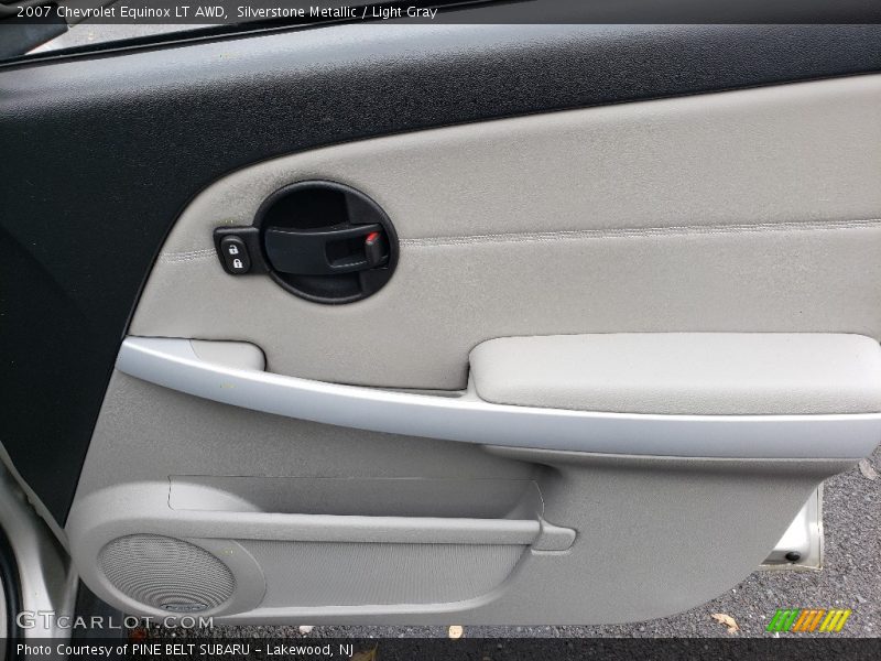 Silverstone Metallic / Light Gray 2007 Chevrolet Equinox LT AWD
