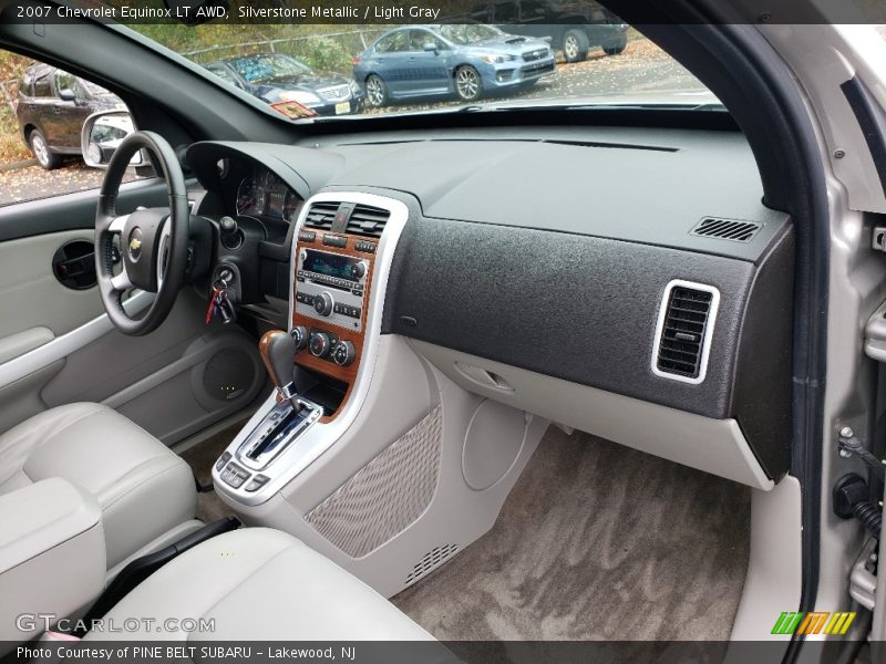Silverstone Metallic / Light Gray 2007 Chevrolet Equinox LT AWD