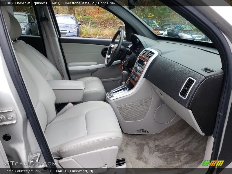 Silverstone Metallic / Light Gray 2007 Chevrolet Equinox LT AWD