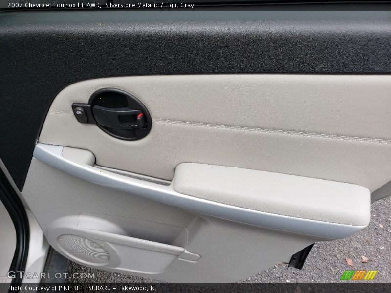 Silverstone Metallic / Light Gray 2007 Chevrolet Equinox LT AWD