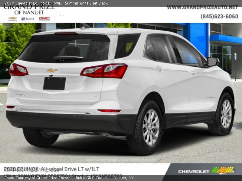 Summit White / Jet Black 2020 Chevrolet Equinox LT AWD