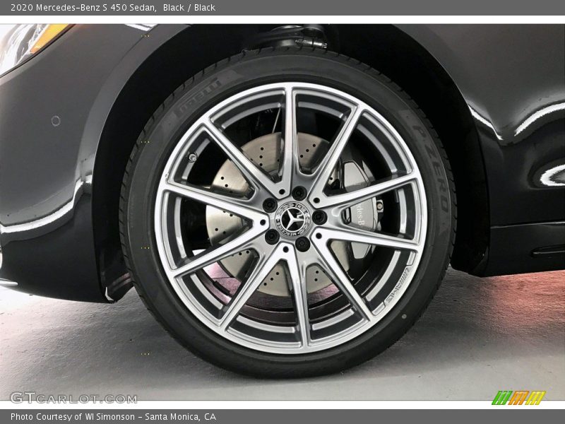 Black / Black 2020 Mercedes-Benz S 450 Sedan