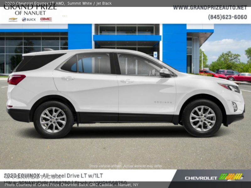 Summit White / Jet Black 2020 Chevrolet Equinox LT AWD