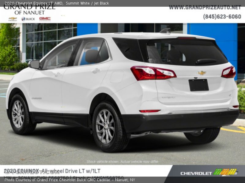 Summit White / Jet Black 2020 Chevrolet Equinox LT AWD