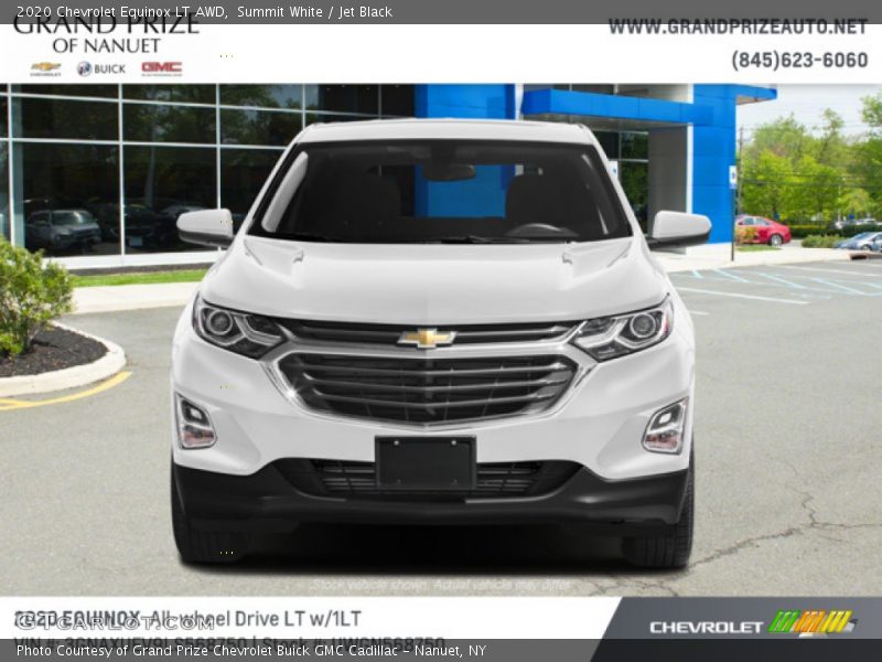 Summit White / Jet Black 2020 Chevrolet Equinox LT AWD