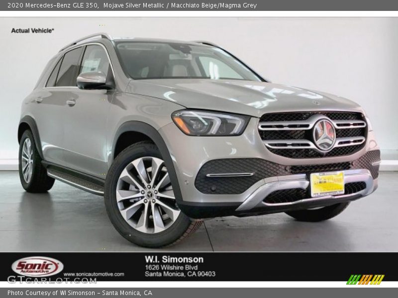 Mojave Silver Metallic / Macchiato Beige/Magma Grey 2020 Mercedes-Benz GLE 350