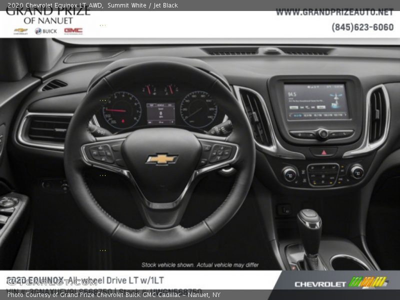 Summit White / Jet Black 2020 Chevrolet Equinox LT AWD