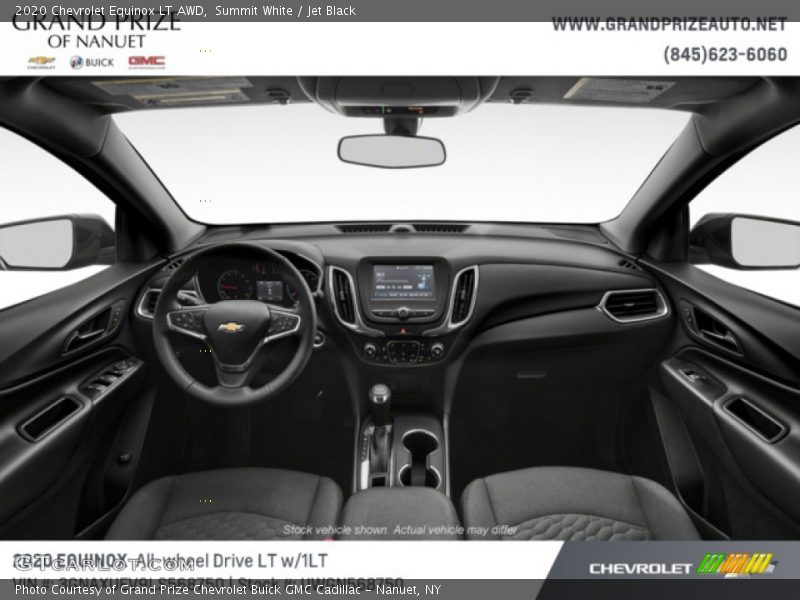 Summit White / Jet Black 2020 Chevrolet Equinox LT AWD