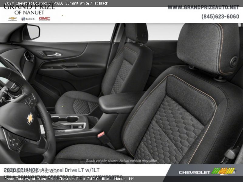 Summit White / Jet Black 2020 Chevrolet Equinox LT AWD