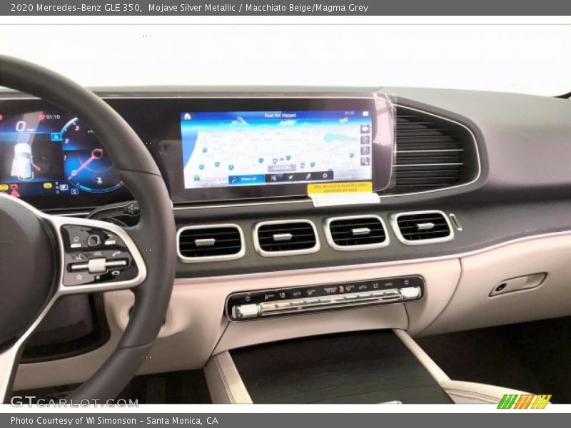 Mojave Silver Metallic / Macchiato Beige/Magma Grey 2020 Mercedes-Benz GLE 350