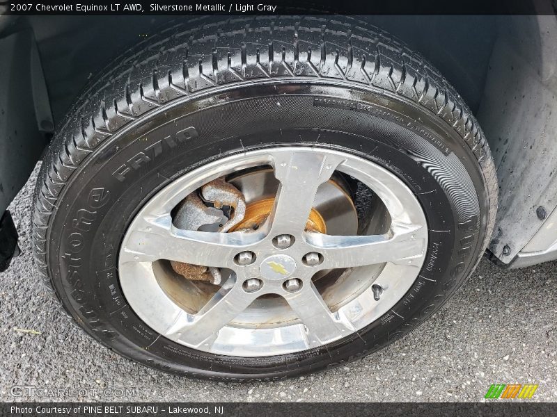 Silverstone Metallic / Light Gray 2007 Chevrolet Equinox LT AWD