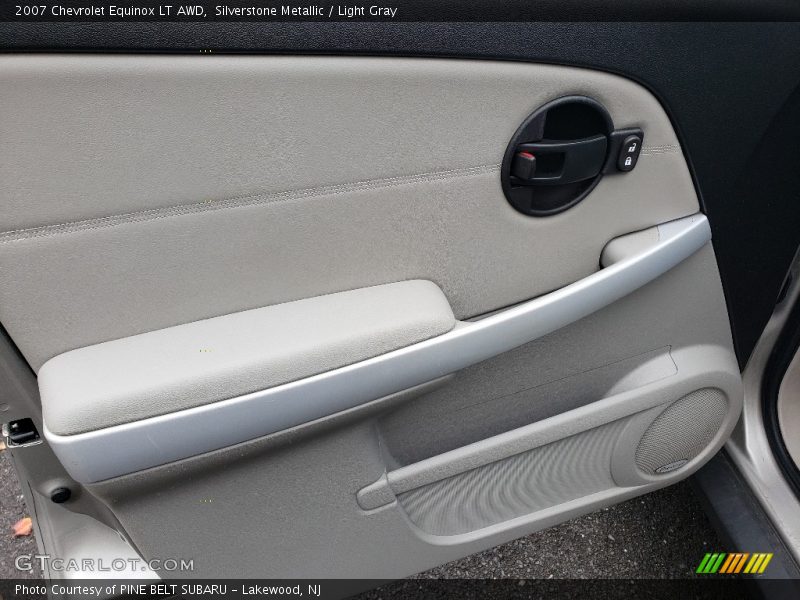 Silverstone Metallic / Light Gray 2007 Chevrolet Equinox LT AWD