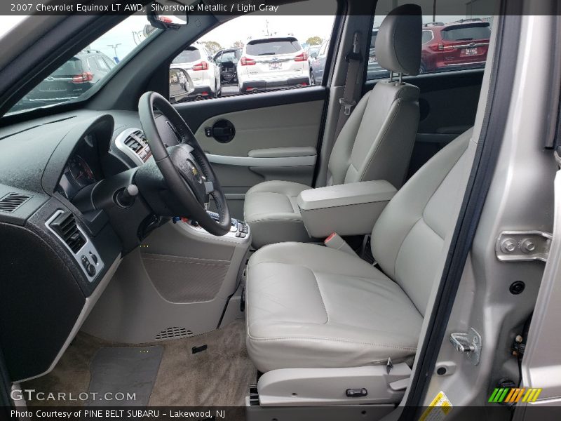 Silverstone Metallic / Light Gray 2007 Chevrolet Equinox LT AWD