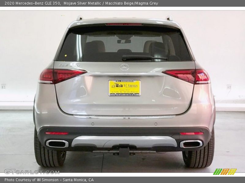 Mojave Silver Metallic / Macchiato Beige/Magma Grey 2020 Mercedes-Benz GLE 350