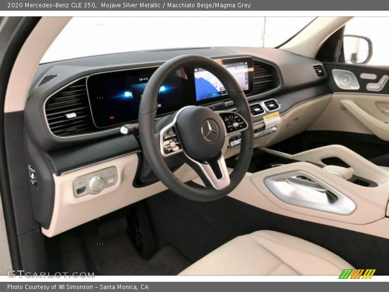 Mojave Silver Metallic / Macchiato Beige/Magma Grey 2020 Mercedes-Benz GLE 350
