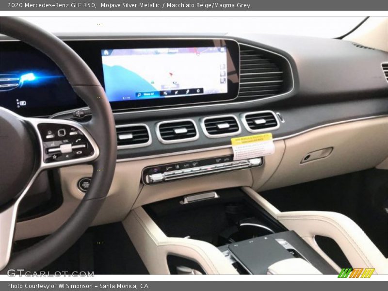 Mojave Silver Metallic / Macchiato Beige/Magma Grey 2020 Mercedes-Benz GLE 350