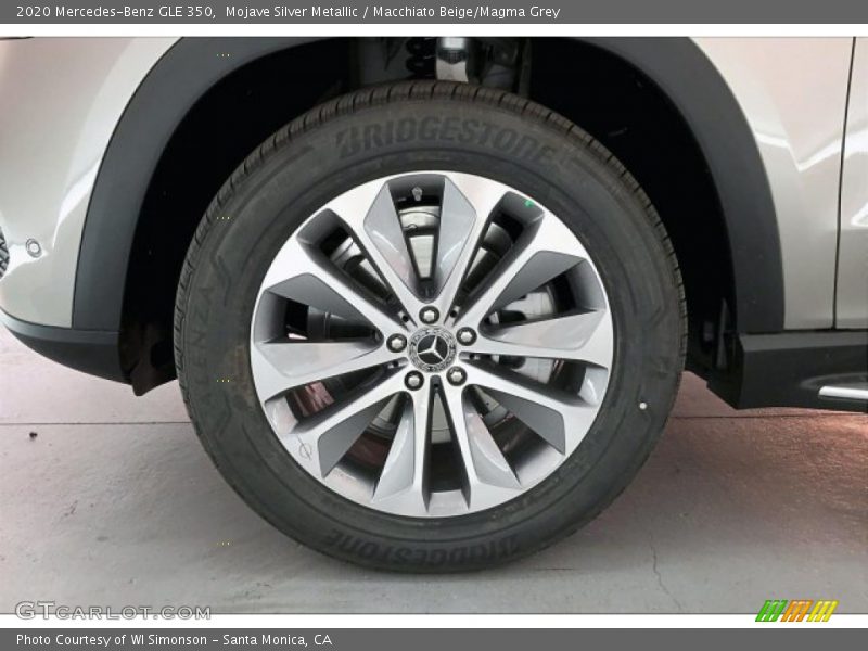 Mojave Silver Metallic / Macchiato Beige/Magma Grey 2020 Mercedes-Benz GLE 350