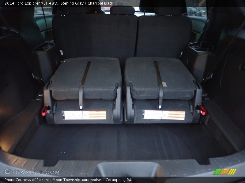 Sterling Gray / Charcoal Black 2014 Ford Explorer XLT 4WD