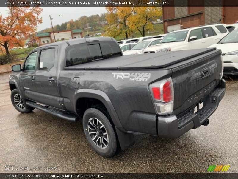 Magnetic Gray Metallic / TRD Cement/Black 2020 Toyota Tacoma TRD Sport Double Cab 4x4