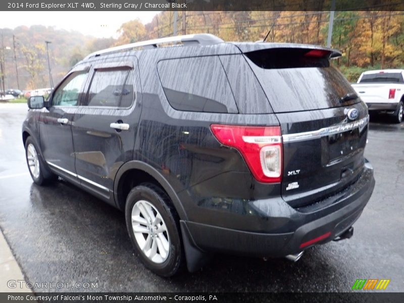 Sterling Gray / Charcoal Black 2014 Ford Explorer XLT 4WD