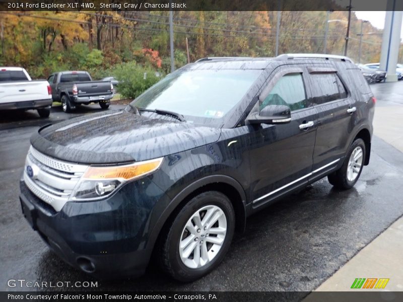 Sterling Gray / Charcoal Black 2014 Ford Explorer XLT 4WD
