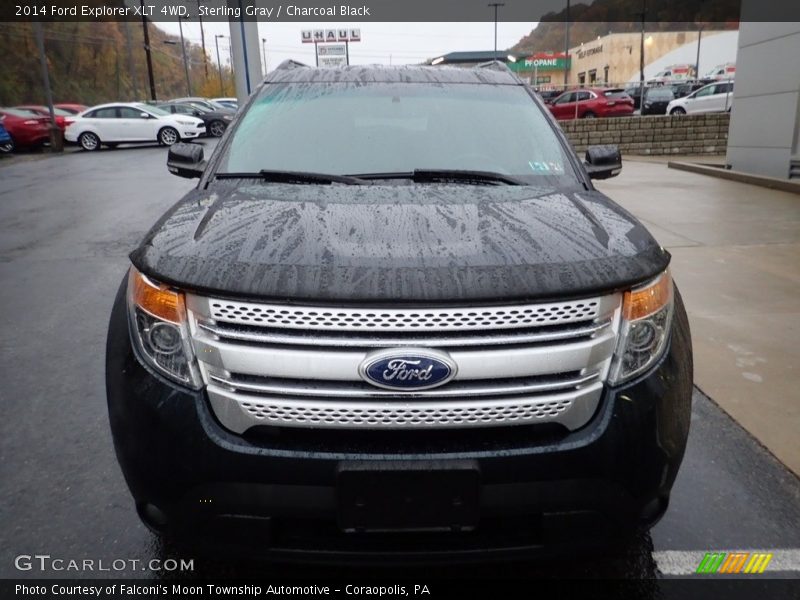 Sterling Gray / Charcoal Black 2014 Ford Explorer XLT 4WD