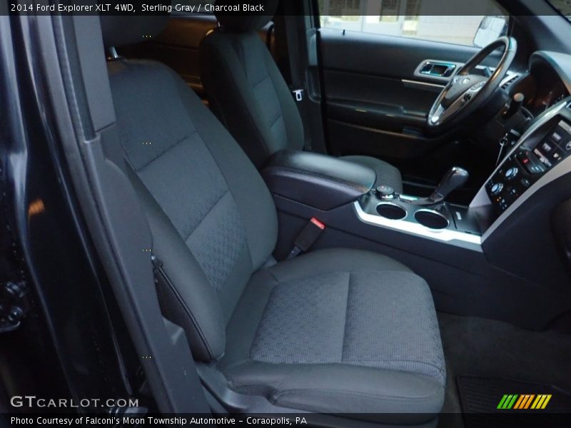 Sterling Gray / Charcoal Black 2014 Ford Explorer XLT 4WD