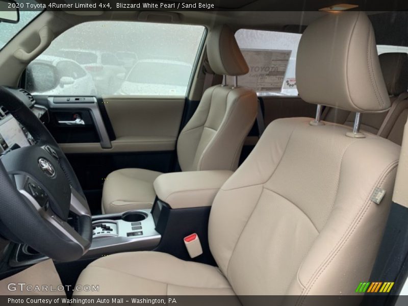 Blizzard White Pearl / Sand Beige 2020 Toyota 4Runner Limited 4x4