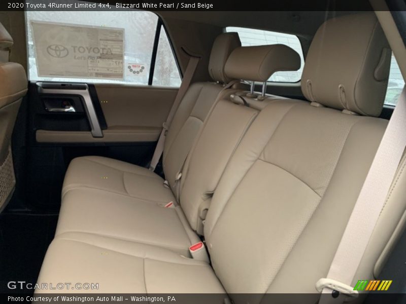 Blizzard White Pearl / Sand Beige 2020 Toyota 4Runner Limited 4x4