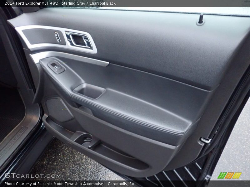 Sterling Gray / Charcoal Black 2014 Ford Explorer XLT 4WD