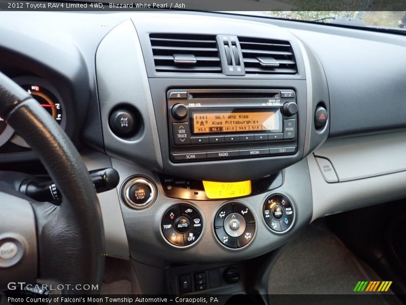 Blizzard White Pearl / Ash 2012 Toyota RAV4 Limited 4WD