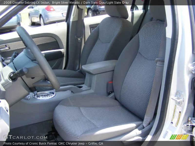 Bright Silver Metallic / Dark Slate Gray/Light Slate Gray 2008 Chrysler Sebring LX Sedan