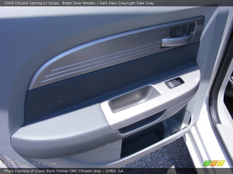 Bright Silver Metallic / Dark Slate Gray/Light Slate Gray 2008 Chrysler Sebring LX Sedan