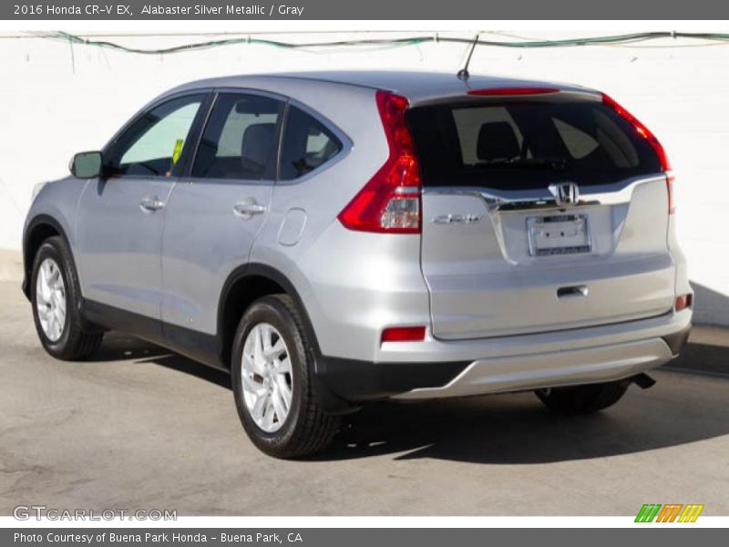 Alabaster Silver Metallic / Gray 2016 Honda CR-V EX
