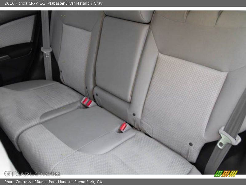 Alabaster Silver Metallic / Gray 2016 Honda CR-V EX