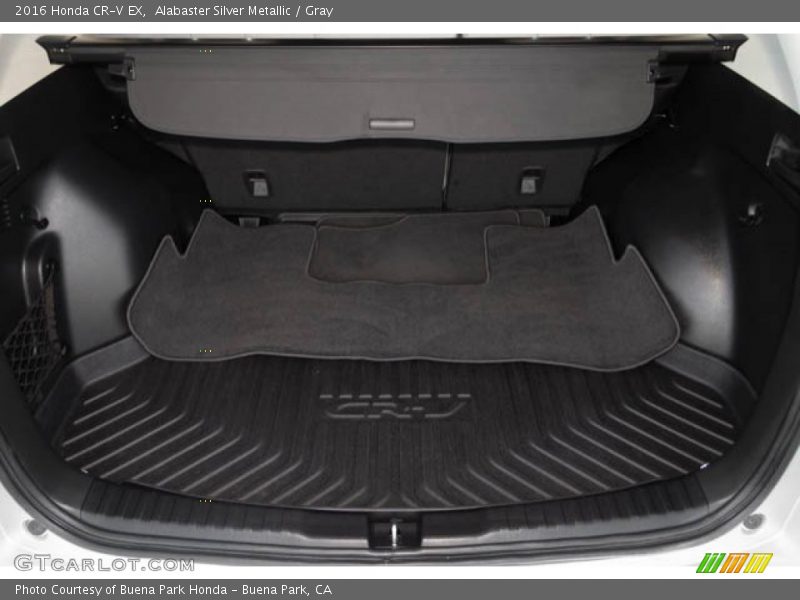 Alabaster Silver Metallic / Gray 2016 Honda CR-V EX