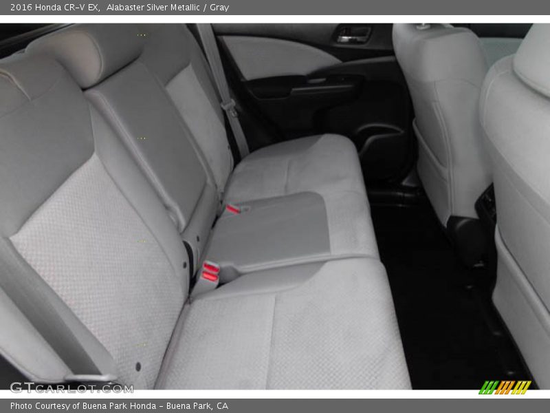 Alabaster Silver Metallic / Gray 2016 Honda CR-V EX