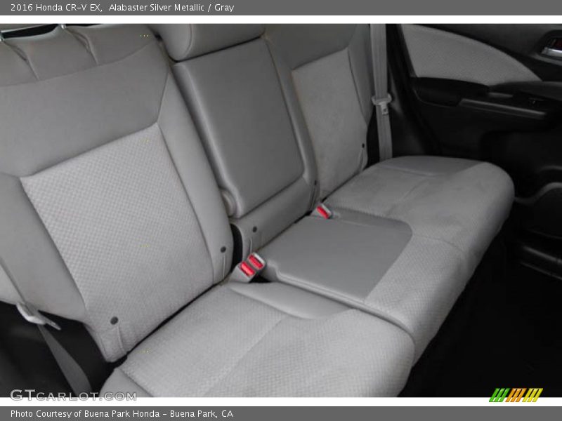 Alabaster Silver Metallic / Gray 2016 Honda CR-V EX