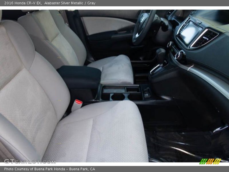Alabaster Silver Metallic / Gray 2016 Honda CR-V EX