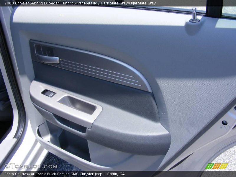 Bright Silver Metallic / Dark Slate Gray/Light Slate Gray 2008 Chrysler Sebring LX Sedan