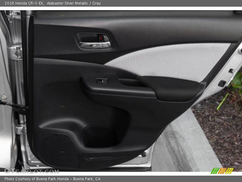 Alabaster Silver Metallic / Gray 2016 Honda CR-V EX