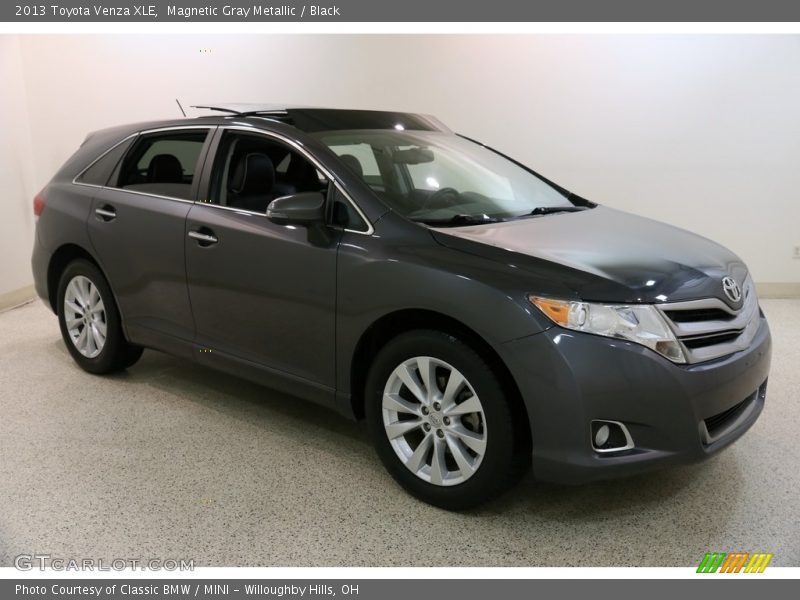 Magnetic Gray Metallic / Black 2013 Toyota Venza XLE