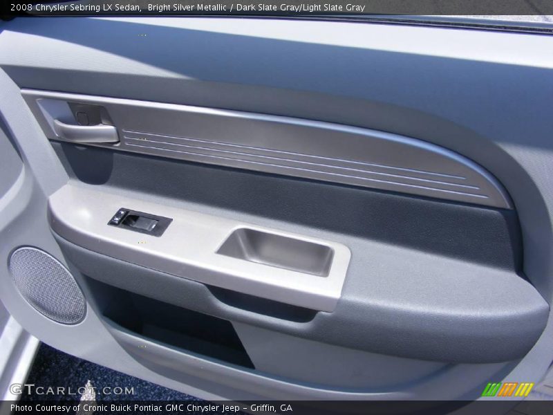 Bright Silver Metallic / Dark Slate Gray/Light Slate Gray 2008 Chrysler Sebring LX Sedan
