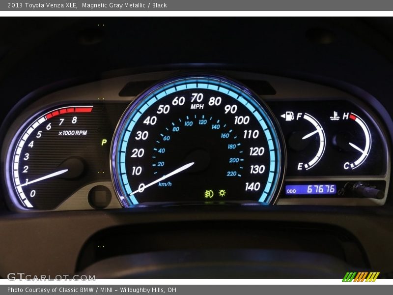 Magnetic Gray Metallic / Black 2013 Toyota Venza XLE