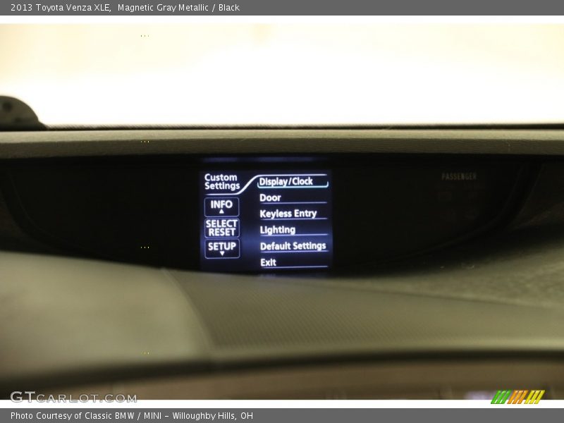 Magnetic Gray Metallic / Black 2013 Toyota Venza XLE