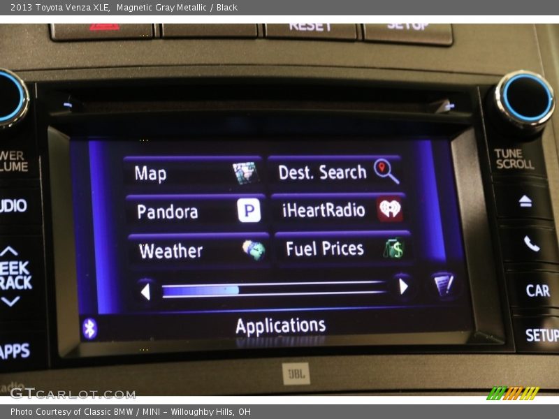 Magnetic Gray Metallic / Black 2013 Toyota Venza XLE