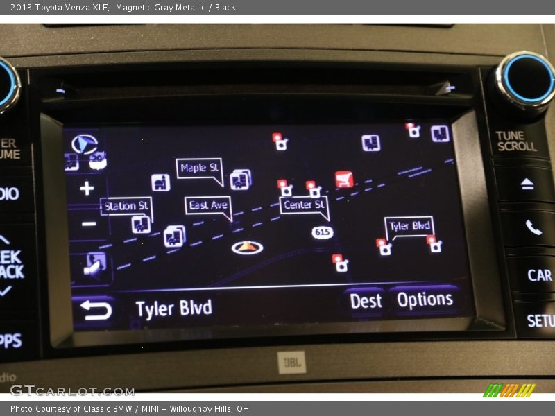 Magnetic Gray Metallic / Black 2013 Toyota Venza XLE
