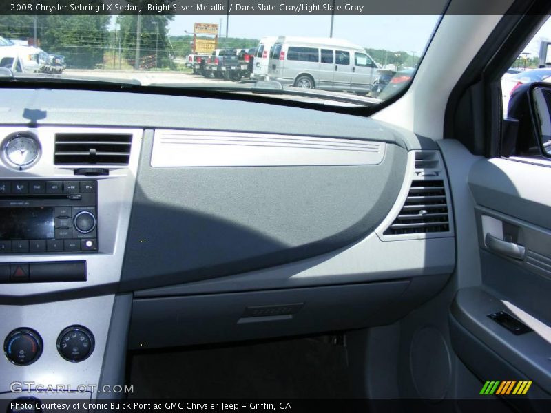 Bright Silver Metallic / Dark Slate Gray/Light Slate Gray 2008 Chrysler Sebring LX Sedan