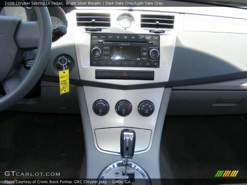 Bright Silver Metallic / Dark Slate Gray/Light Slate Gray 2008 Chrysler Sebring LX Sedan